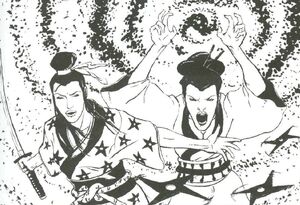 Twins Yotsu Seou and Yotsu Seiki