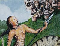 Monkey Clan attacks the Naga