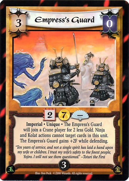 Image result for l5r empress guard