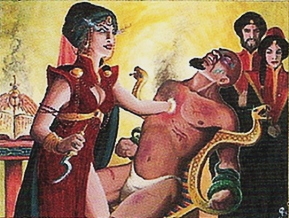 image the caliph interrogates hekau jpg l5r legend of the five