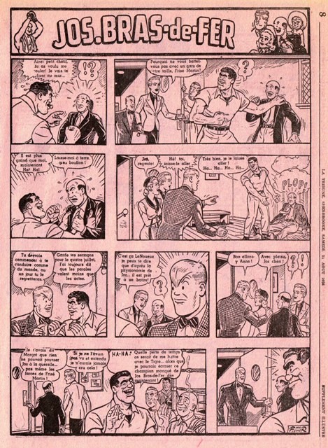 Jos brasdefer tribune