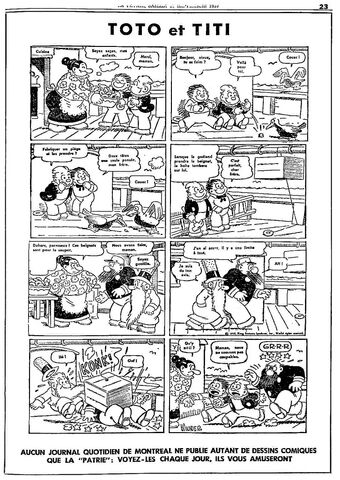 Téléchargement gratuit Images Toto Et Titi La Patrie Du Samedi Wikia La Bd De Journal Au dernière salutations