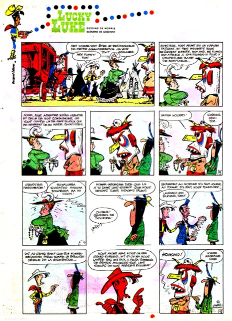 Lucku luke la presse 1977