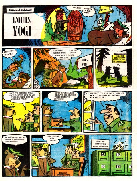 L'ours yogi 28-7-1962