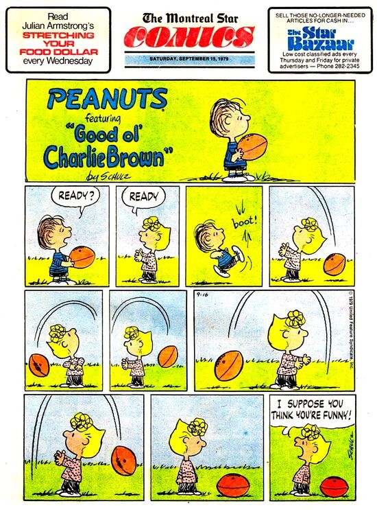 Peanuts 15-9-1979