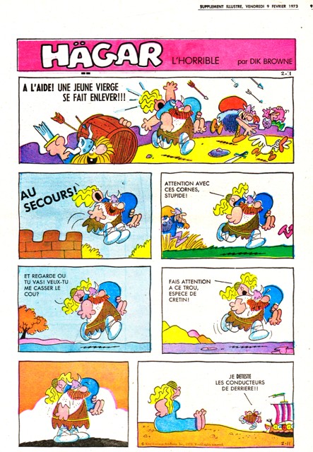 Hagar le soleil 9-2-1973