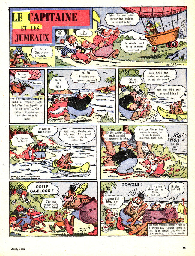 Capitaine jumeaux 6-55