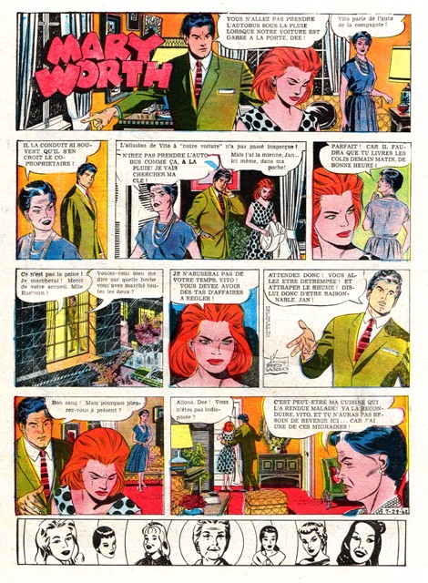 Mary worth 28-7-1962