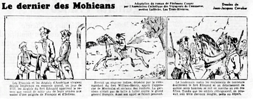 Le Dernier Des Mohicans Histoire Vraie Le Dernier des Mohicans - Bandes Quotidiennes | Wikia La BD de Journal