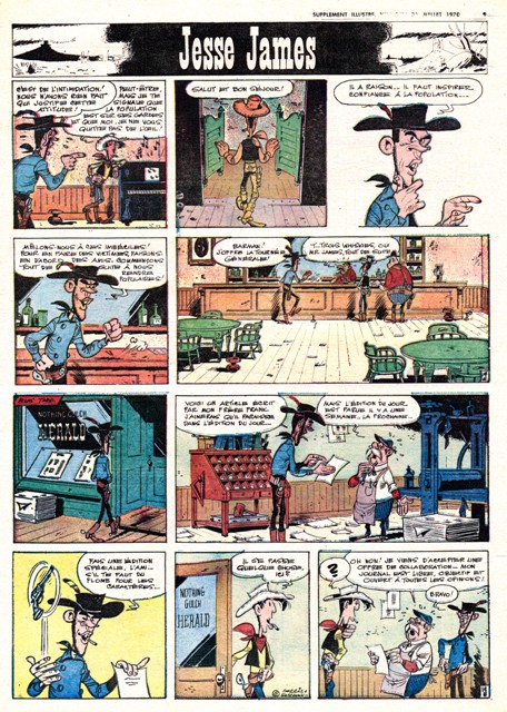 Lucky luke soleil