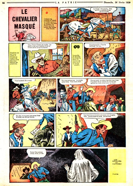 Cavalier masqué patrie