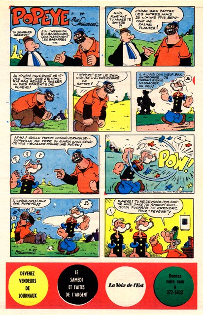 Popeye Voix