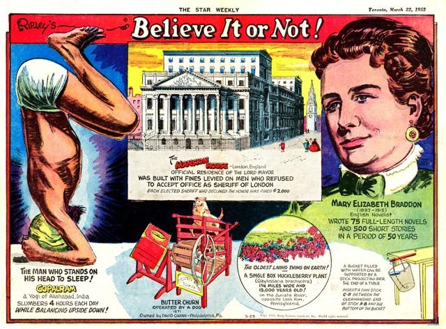 Ripleys beleive us