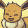 Cara feliz de Eevee