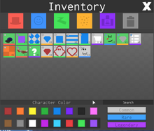 Avatar Chamber Lab Experiment Roblox Wiki Fandom Powered By Wikia - an example of a player s inventory screen