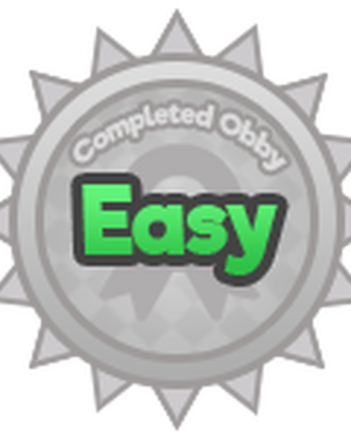 Badge Easy Obby Lab Experiment Roblox Wiki Fandom