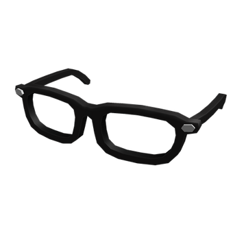 Black Round Sport Glasses Roblox