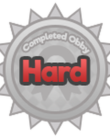 Badge Hard Obby Lab Experiment Roblox Wiki Fandom - hard roblox obbys