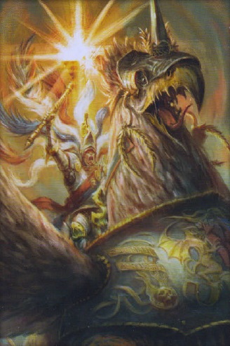 Karl Franz en su grifo Empire