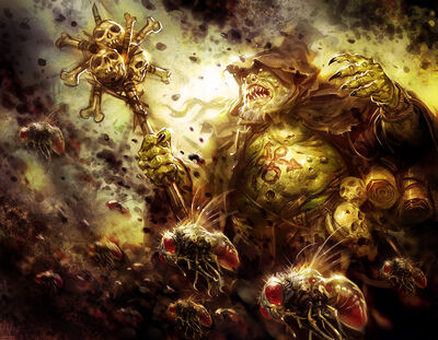 Nube de Moscas por Michal Ivan Nurgle hechicero Caos