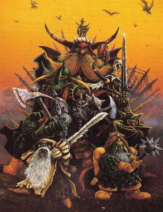 Enanos del Caos John Blanche