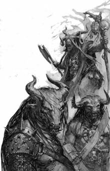 Hombres Bestias por Karl Kopinski