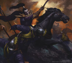 Incursión de Caballería Sidharth Chaturvedi Jinetes Elfos Oscuros