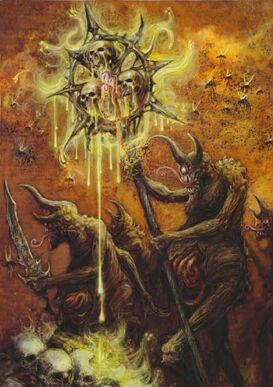 Portadores de la Plaga de Nurgle Portaestandarte