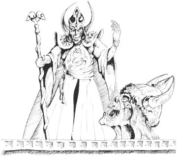 Nigromante Warhammer 1ª edición por Tony Ackland