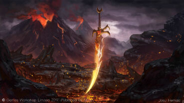 Espada de Khaine por Josu Hernaiz
