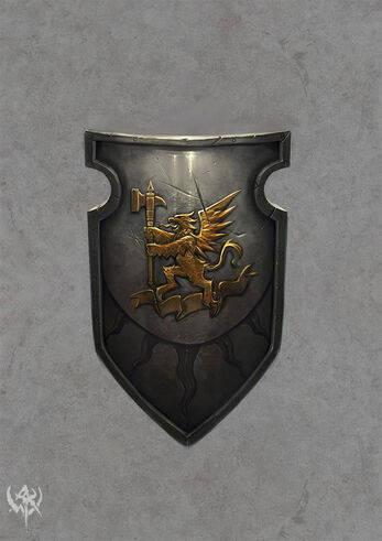 Warhammer online age of reckoning- Escudo Imperio por zhangji.