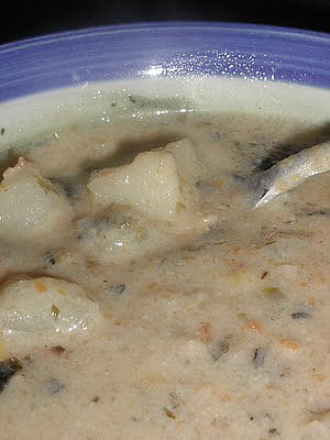 Clamless Chowder