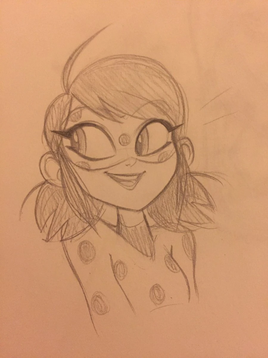 Imagen - Ladybug Sketch by Angie Nasca.jpg | Wikia Miraculous Ladybug | FANDOM powered by Wikia