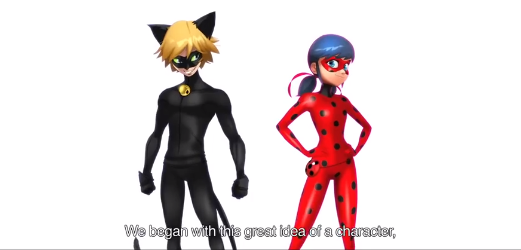 Image - Ladybug & Cat Noir early development design drawing.png