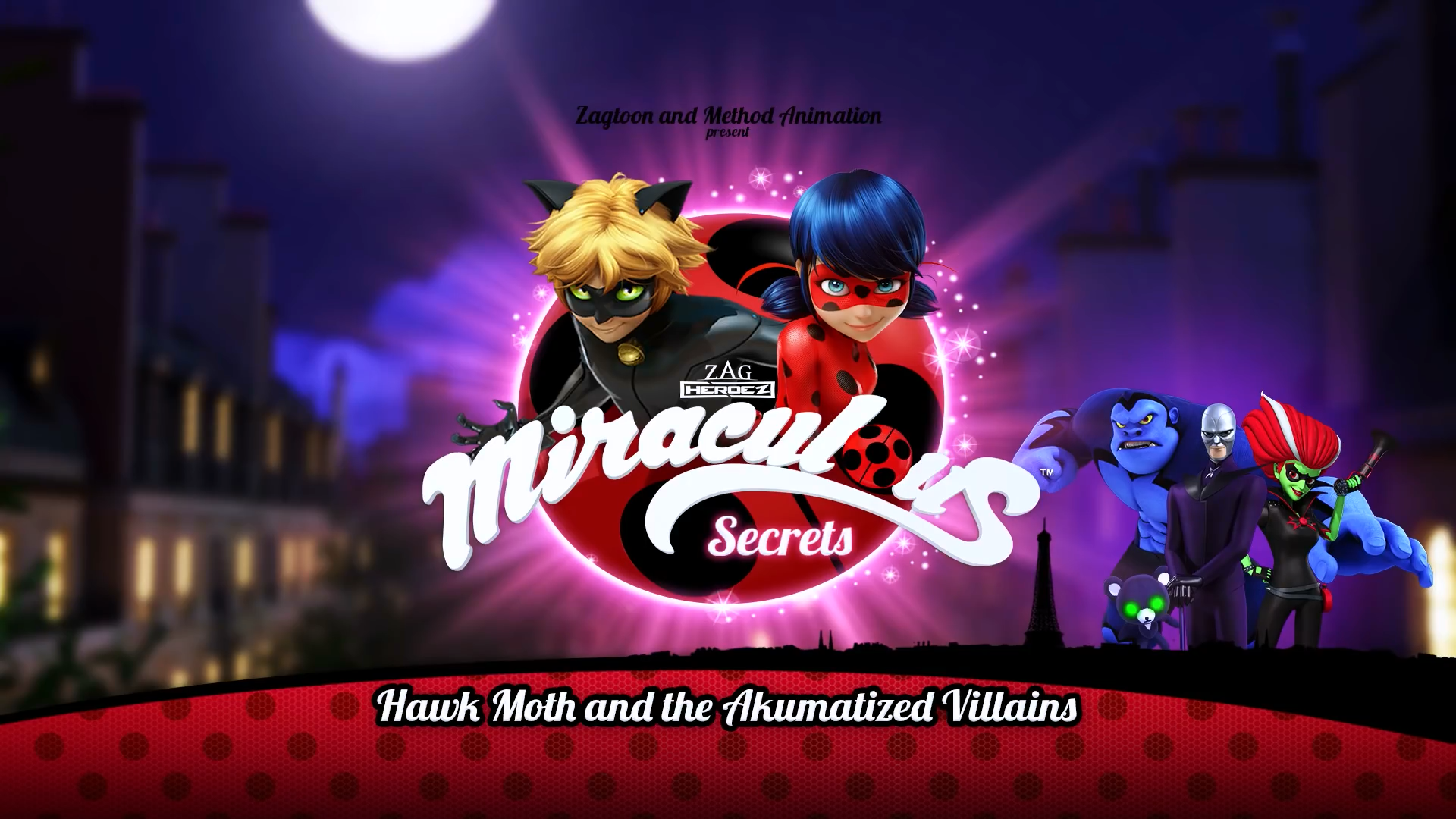 Hawk Moth And The Akumatized Villains Miraculous Ladybug Wiki