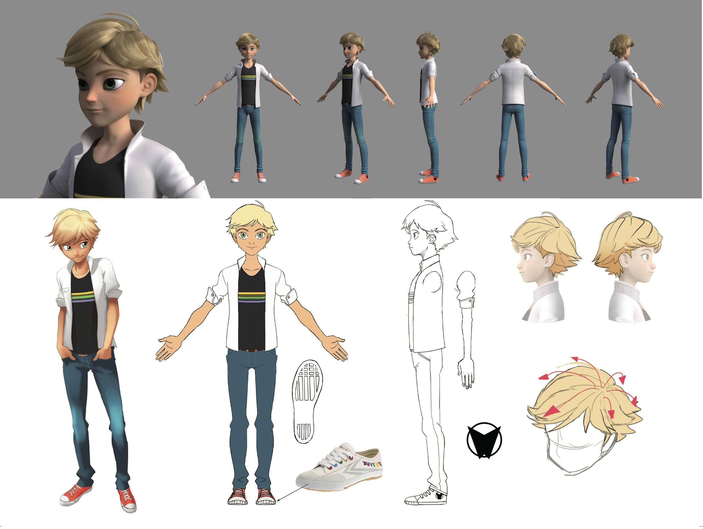 Adrien Agreste Designs Miraculous Ladybug Wiki Fandom