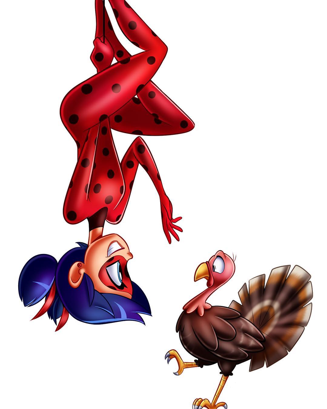 Image result for miraculous ladybug thanksgiving