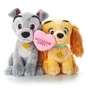 lady and the tramp plush toys