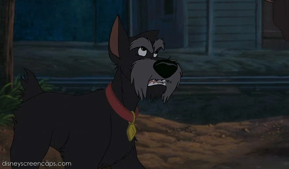 scottie dog from lady and the tramp