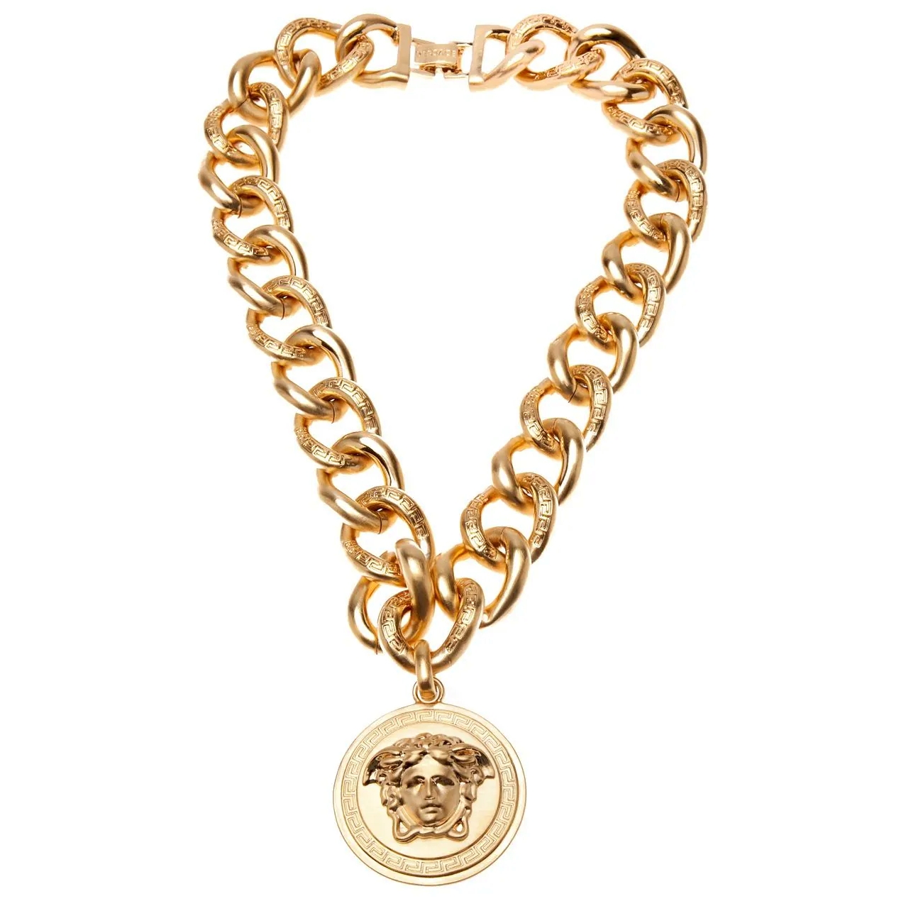 Image - Versace - 24K gold plated chain necklace.jpeg | Gagapedia ...