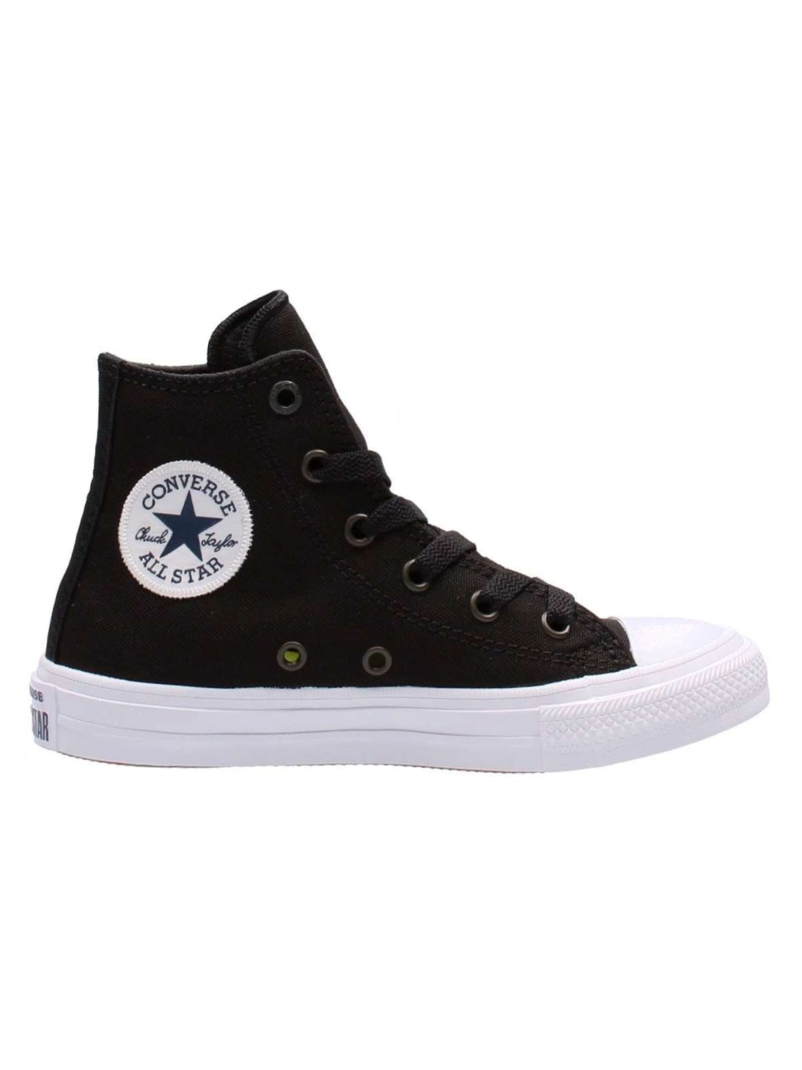all black converse with white sole