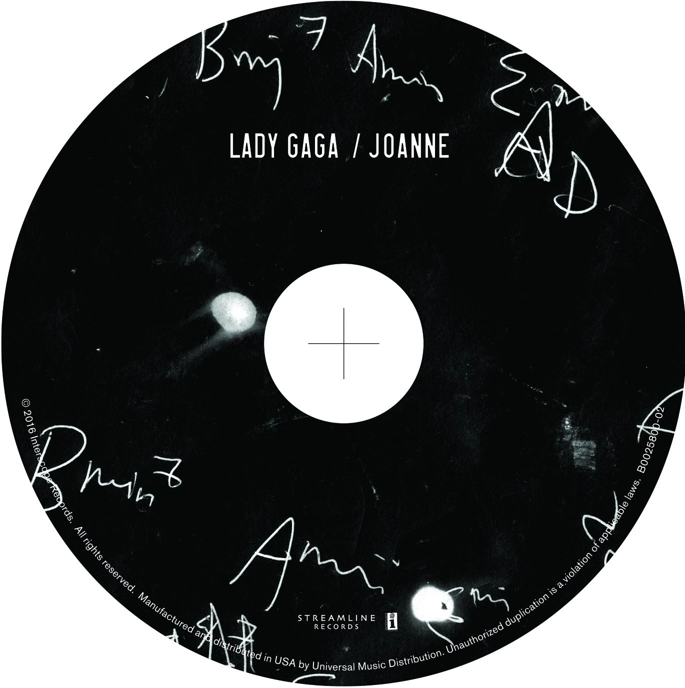 Image Joanne CD Label.jpg Gagapedia FANDOM powered by Wikia