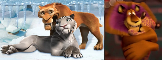 Ice Age Diego And Shira Baby