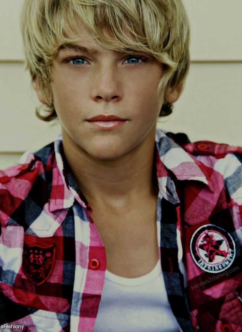 Blonde Hair Blue Eyes Boy Uphairstyle 1853