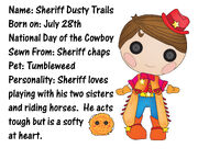 Sheriff dusty trails
