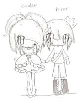 Lalaloopsy cinder slippers and prince handsome by vocaloid jessie chan-d4vk6g5