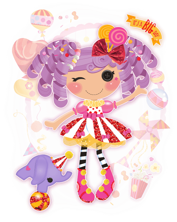 lalaloopsy girls peanut big top