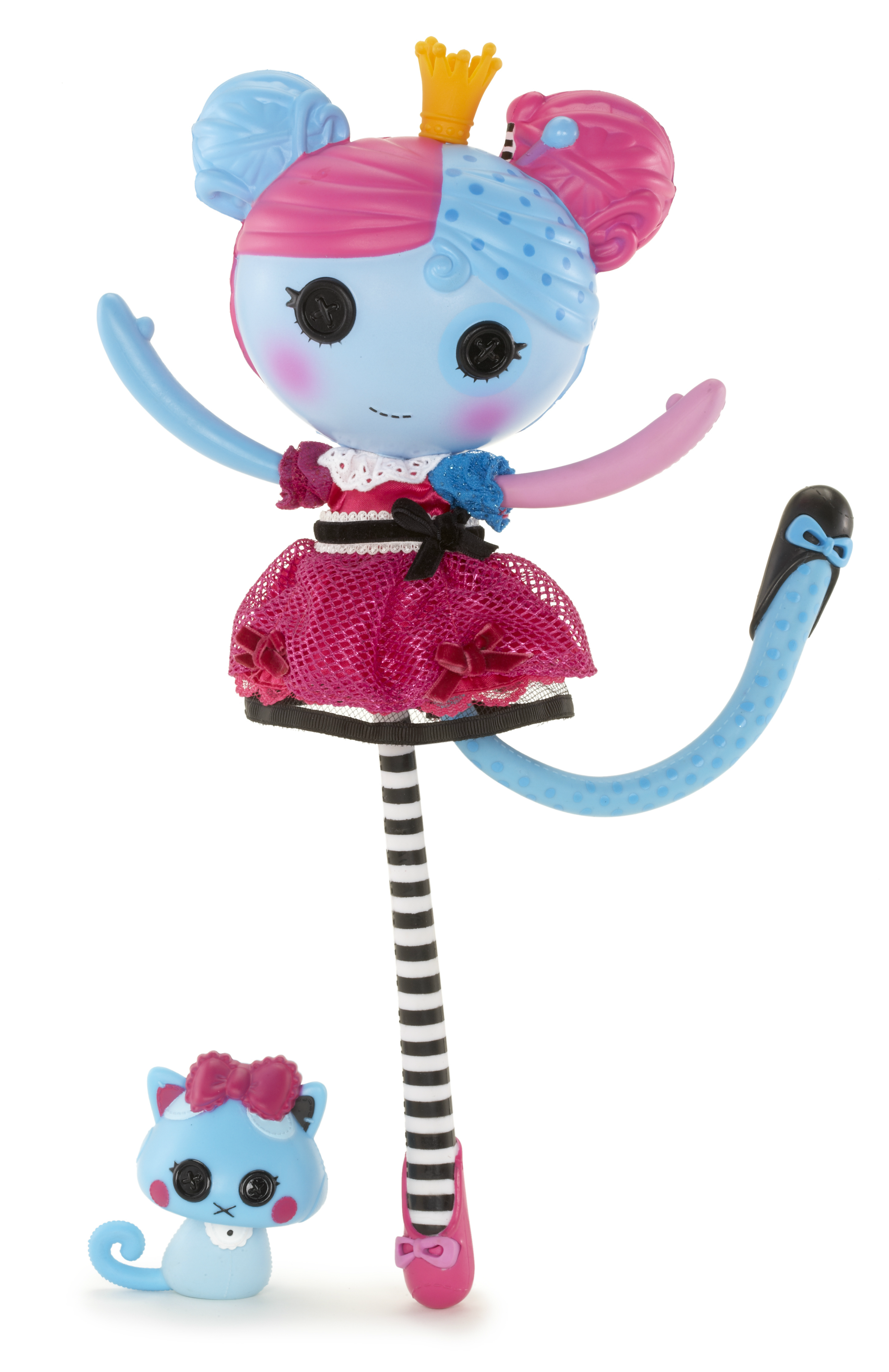 blue haired lalaloopsy doll