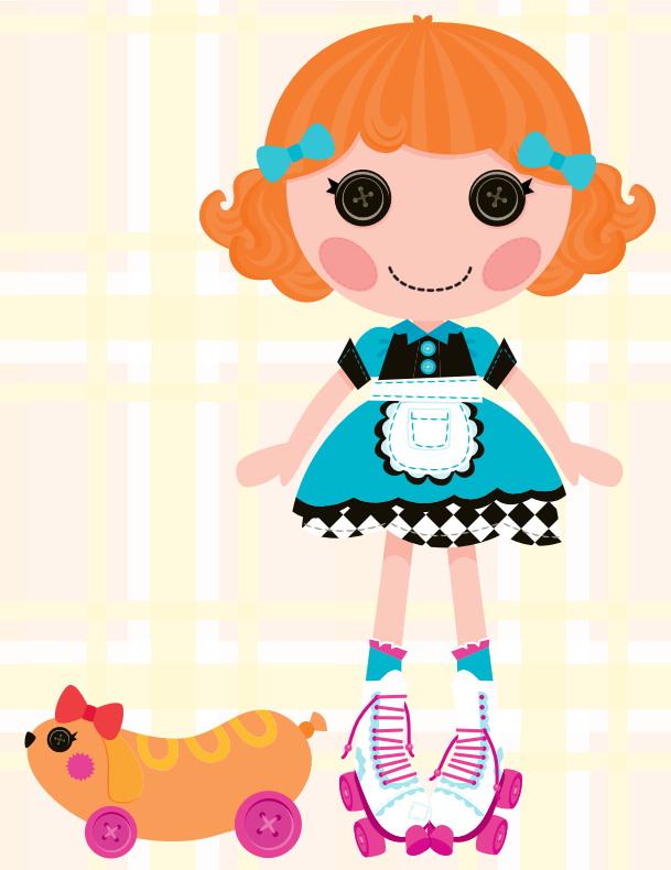 Lalaloopsy Golden Brick Road Collection ~ Baley Sticks N Straws