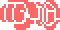 Dot rock hand 8bit